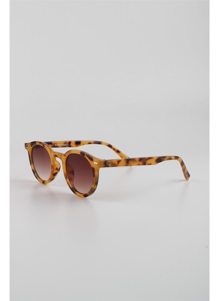 La Viva Leopard Brown Gradient UV400 Filter Women's Sunglasses G24LV94691R05  - Image 2