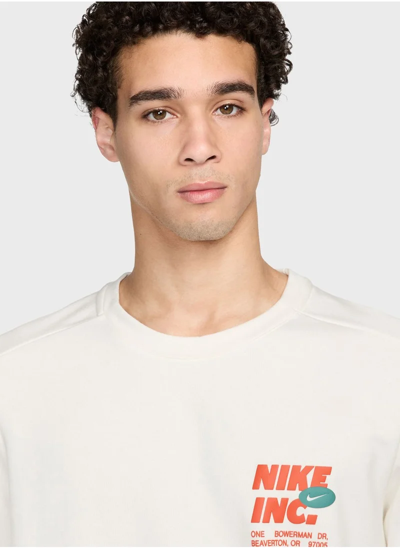 Nike Dri-Fit Fleece Graphic T-Shirt