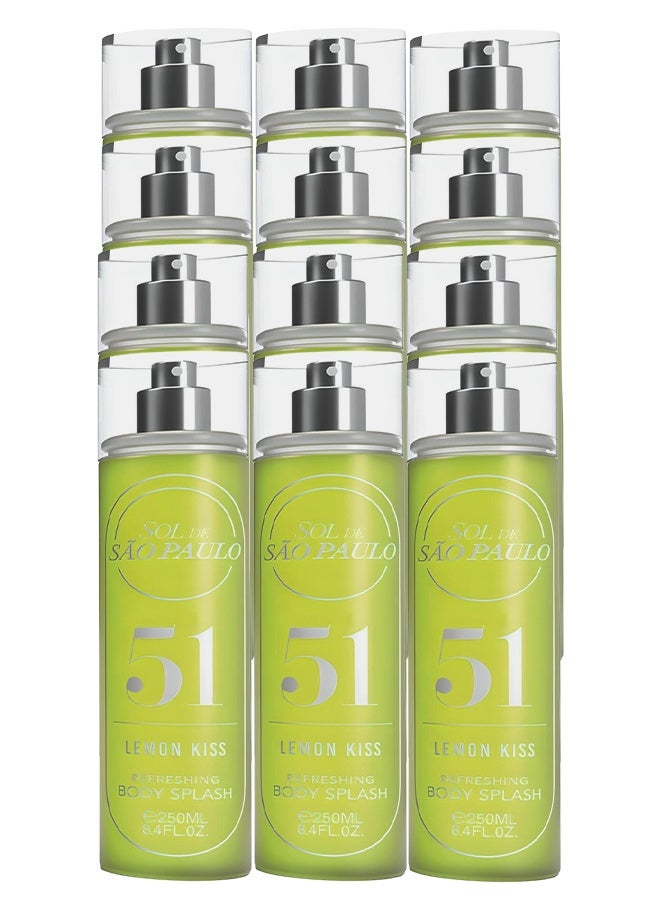 اس او ال 12 قطع دي ساو باولو 51 ليمون كيس منعش للجسم 250 مل - Image 1