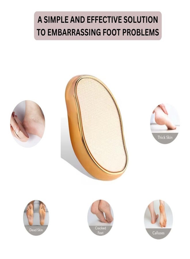 OROSSENTIALS Foot Scrubber Heel Scraper for Dead Skin Removal, Foot Buffer Shower Pedicure Tool for Men, Women, - Image 4
