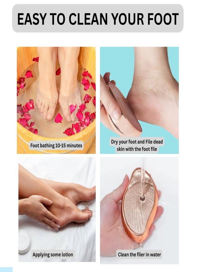 OROSSENTIALS Foot Scrubber Heel Scraper for Dead Skin Removal, Foot Buffer Shower Pedicure Tool for Men, Women, - Image 2