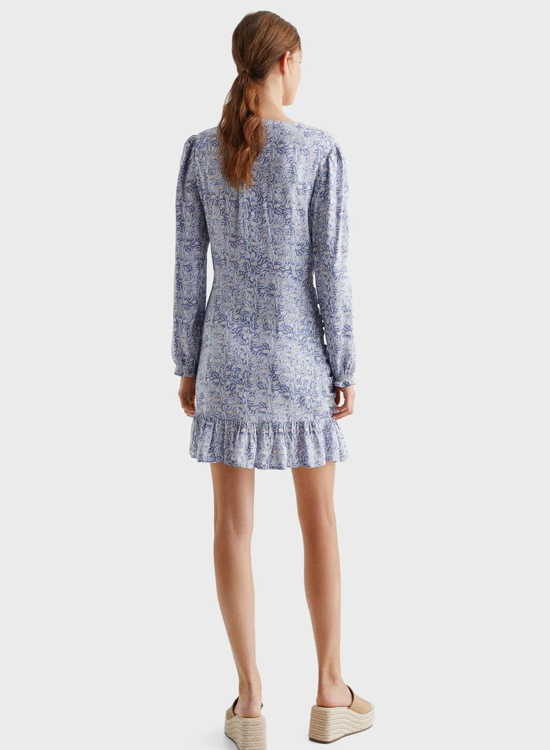 MANGO Kids Printed Dress