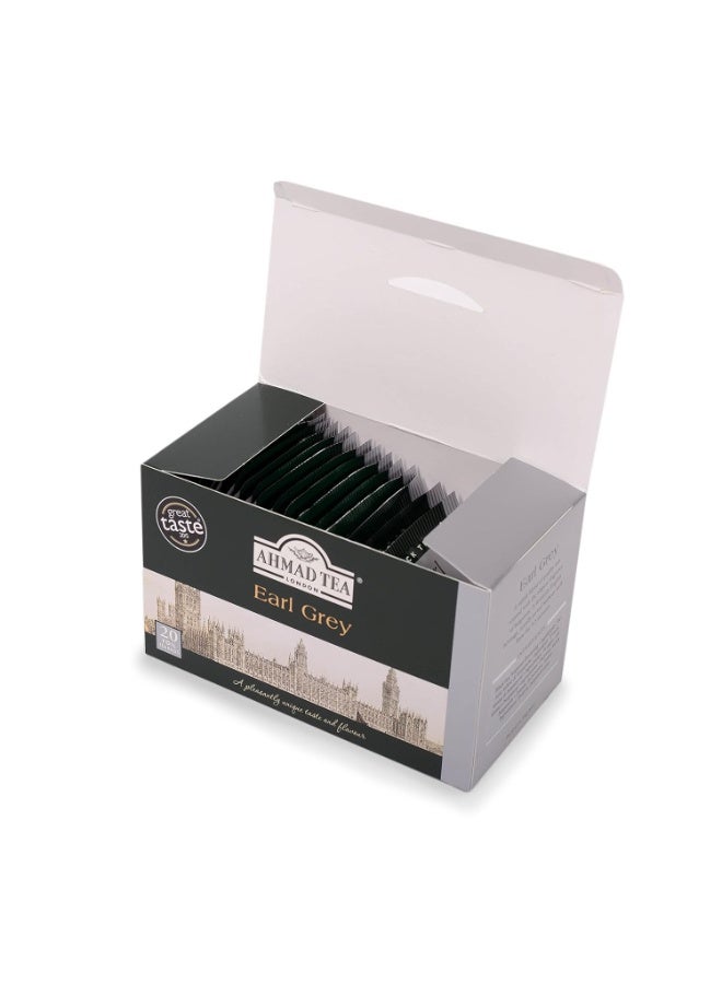Ahmad Tea Earl Grey Black Tea 20 Teabags 40G - Image 4
