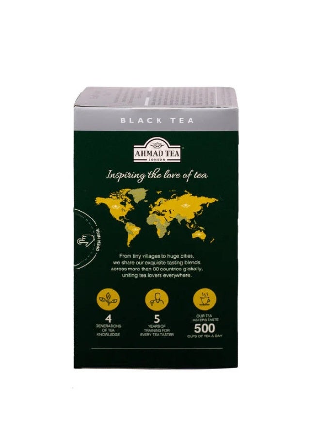 Ahmad Tea Earl Grey Black Tea 20 Teabags 40G - Image 2