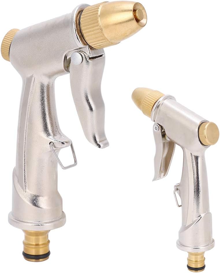 Car Washing Water Guns, All Metal Brass Core High Pressure Spray Guns with Adjustable Multi Level Spray Pattern, Heavy Duty Leak Proof Design for Car Cleans, Gardening - Image 4