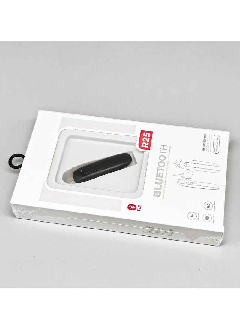 Generic - Single Ear Bluetooth Sports Headphones Business In-Ear Bluetooth Headphones Fit All Kinds of Mobile Phones(Black) - Image 1
