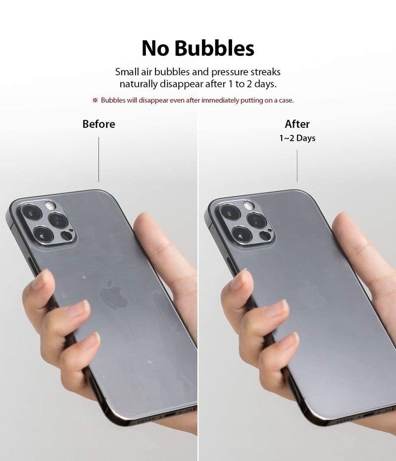 Blyton Back Screen Protector | Transparent Matte TPU Film Scratch Guard, Case-Friendly, Compatible with iPhone 17 Pro (Back & Side) - Image 3
