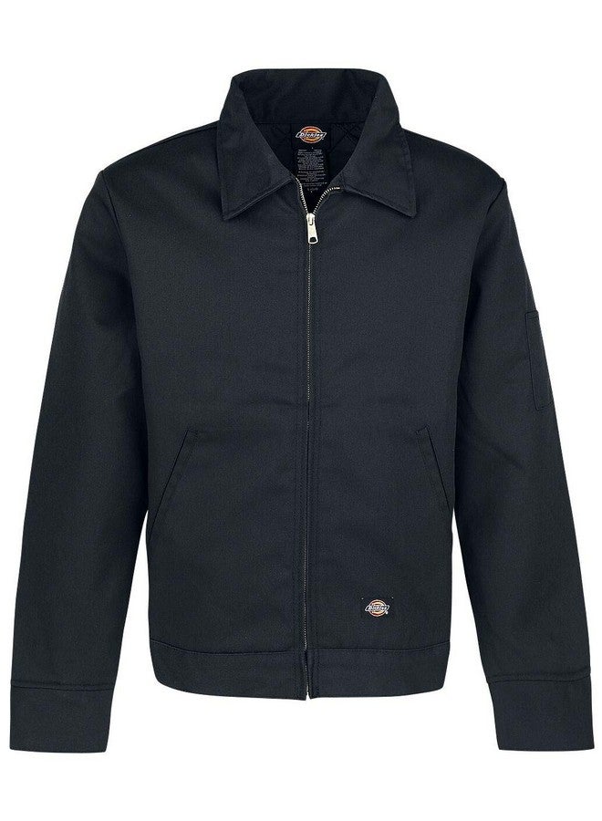Dickies Dickies Men's Insulated Eisenhower Front-Zip Jacket,Black,Medium/Regular,Black,Medium/Regular  - Image 1