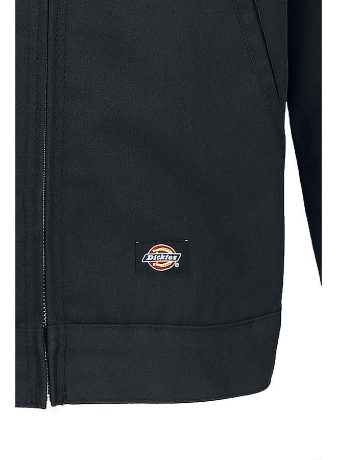 Dickies Dickies Men's Insulated Eisenhower Front-Zip Jacket,Black,Medium/Regular,Black,Medium/Regular  - Image 4