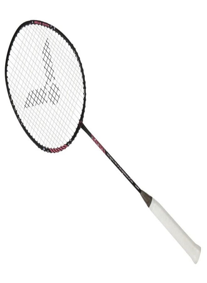 Victor ARS-KT-C Auraspeed Series Strung Badminton Racket -Black - Image 1