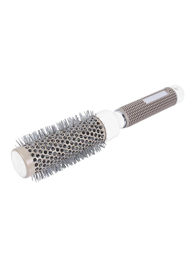NIBEMINENT Professional Hair Dressing Brush silver 105grams - Image 2