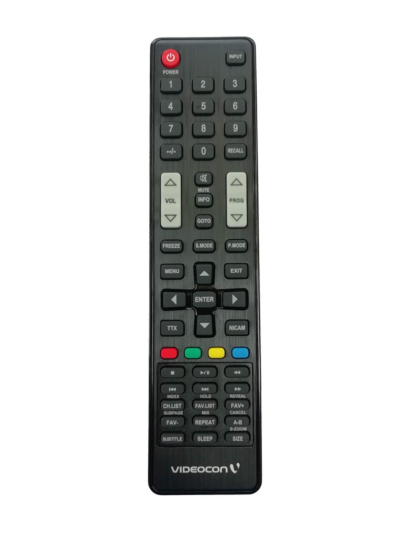 LipiWorld® Letest Led LCD Smart TV Remote Control (Suitable for Videocon Led Tv Remote Old Exactly Same Will Only Work) Compatible for Videocon - Image 5