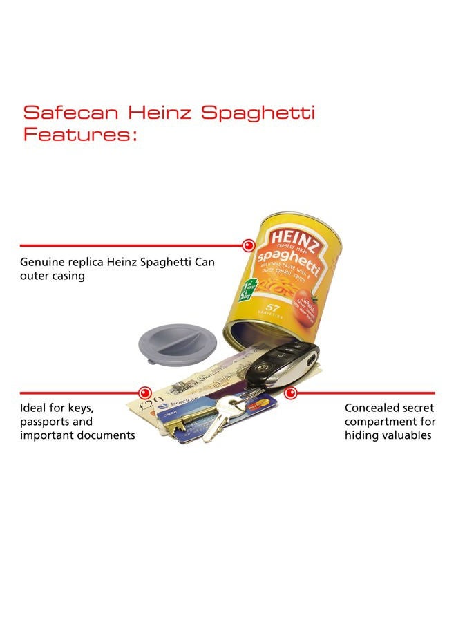 Sterling 203HS SafeCan Heinz Spaghetti - Secret Stash Hidden Storage, One Size, Yellow - Image 2
