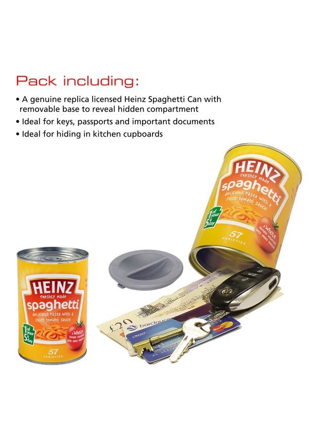 Sterling 203HS SafeCan Heinz Spaghetti - Secret Stash Hidden Storage, One Size, Yellow - Image 4