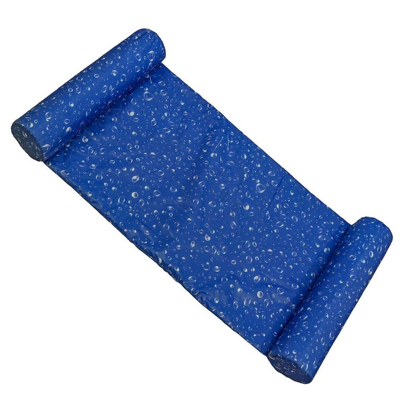 Generic Lampostick Inflatable Swimming Bed Floating Mat Pool Mat Pool Air Mattress Suede Cool Recliner BedLounger Chair Drifter Toy Mat Tanning Pool Beach Floats for Adults Swimming Pool  - Image 1