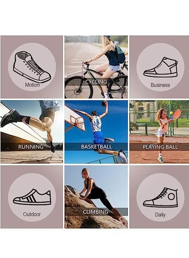 HOMESTAR 2 Pairs Basketball Players' Athletic Socks, Basketball Crew Socks, Cotton Moisture Wicking Socks for Men - Image 5