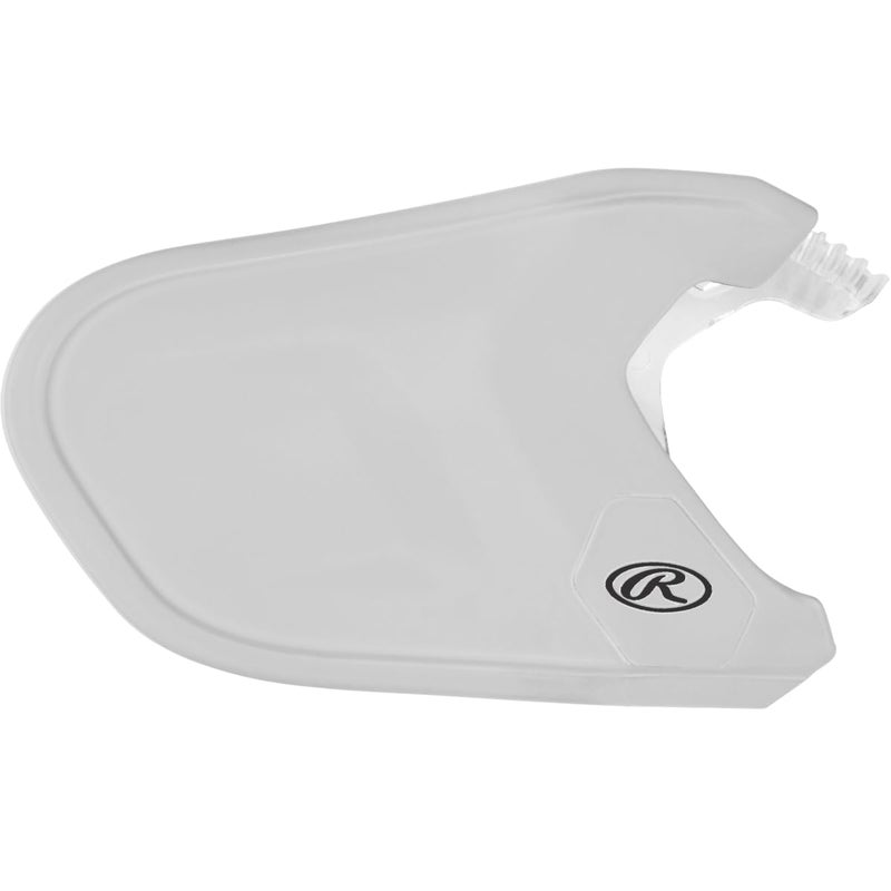 Rawlings راولينغز | قطعة تمديد ماش القابلة للتعديل | واقي وجه قابل للتعديل | أبيض غير لامع | للضاربين باليد اليمنى - Image 4