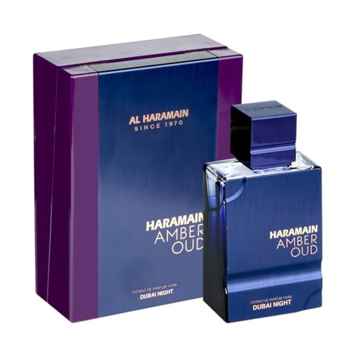 Al Haramain Amber Oud - Dubai Night - Oud Cologne for Men - Amber Perfume for Men - Long Lasting Perfume with Bergamot, Saffron Fragrances - 3.33 oz - Image 1