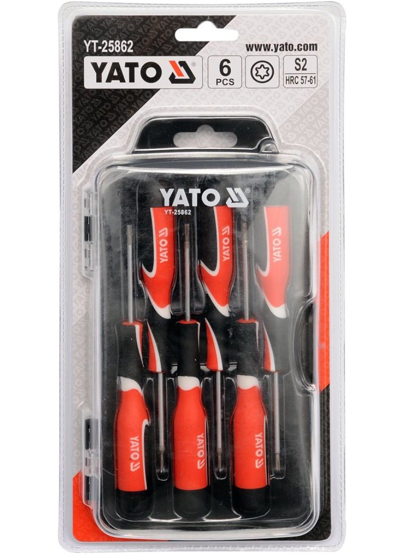 Yato YATO Precision Screwdriver Set 6pcs Torx YT-25862 