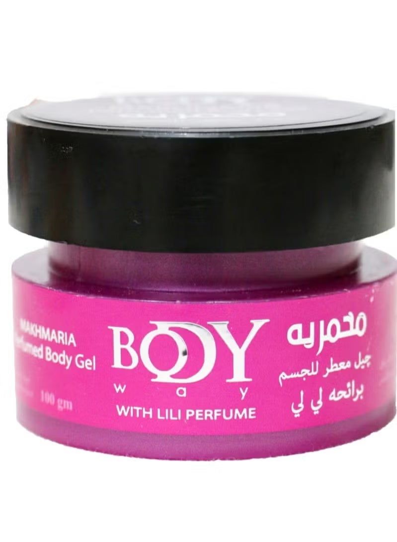First Cosmetics Body Way Makhmaria Perfuming Body Gel With Lili Perfume - 100 gm