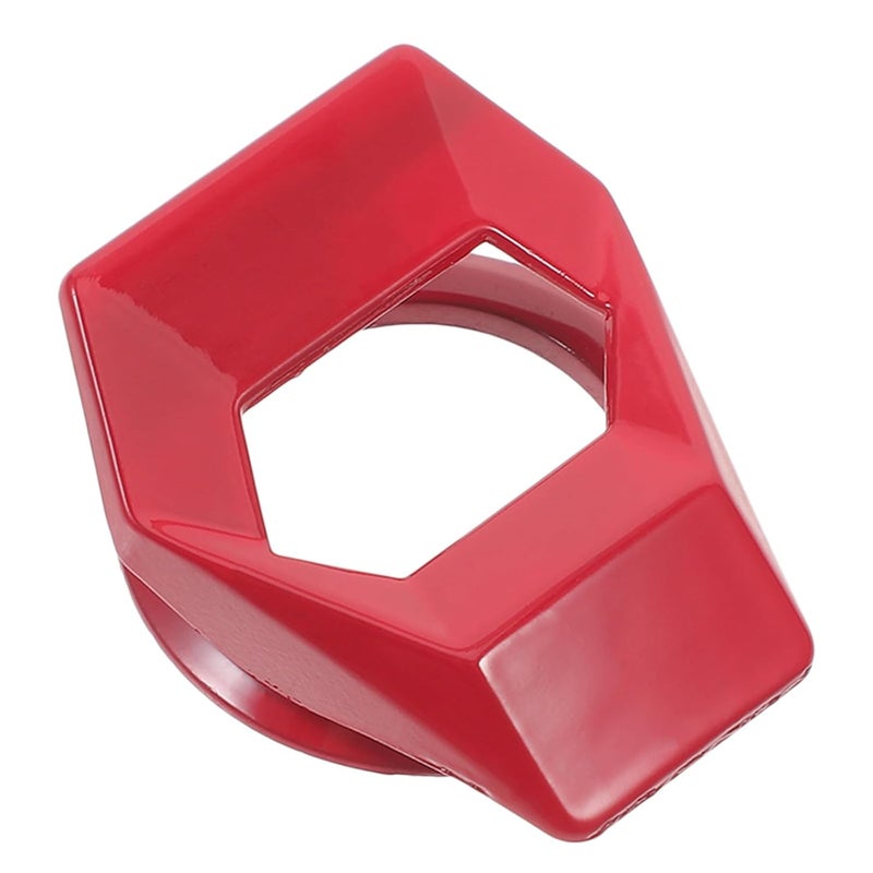 Crimson Car Engine Start Button Ring Cover Universal Push To Start Protector - Image 1
