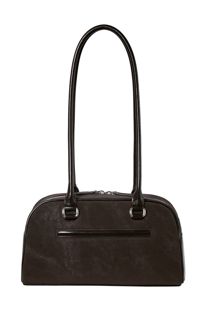 ستاند حقيبة كتف جلدية Stand Oil Chubby Bag - Image 3