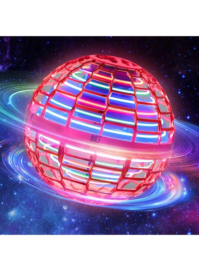 لعبة كرة طائرة شبكية للأولاد من ميري هوم: كرة دوارة بوميرانج كوميك جلوب 2024، طائرة صغيرة بدون طيار، لعبة طائرة دوارة للأطفال والمراهقين والكبار في الأماكن الداخلية والخارجية، لون أحمر - Image 1