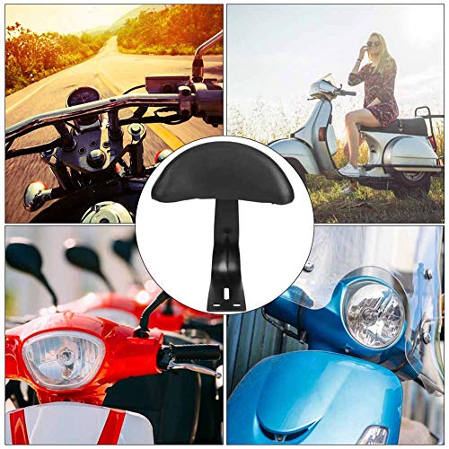 VGEBY1 Bike Backrest Cushion, Universal Compatible Electric Bicycle Motorcycle Backrest, High Grade PU & Stainless Steel, Black - Image 4