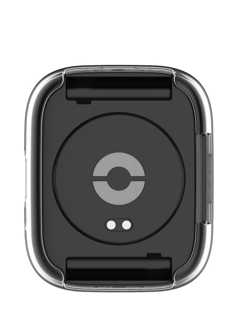 Case for Redmi Watch 3 Active/Lite Soft TPU Plating All-Inclusive Protection Watch Case Shock Resistant Case Cover for Redmi Watch 3 Active Smartwatch (Transparent) - Image 5