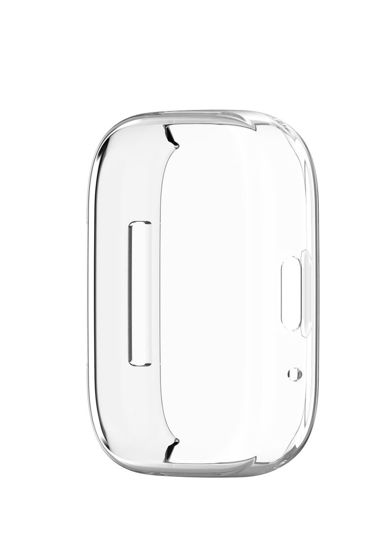 Case for Redmi Watch 3 Active/Lite Soft TPU Plating All-Inclusive Protection Watch Case Shock Resistant Case Cover for Redmi Watch 3 Active Smartwatch (Transparent) - Image 2