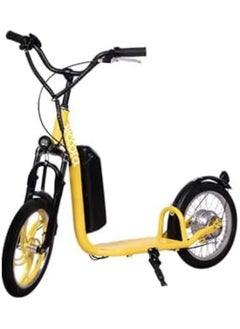 Glide Glide 350W High-Speed Electric Mini Kick Scooter with LED, Yellow  - Image 5
