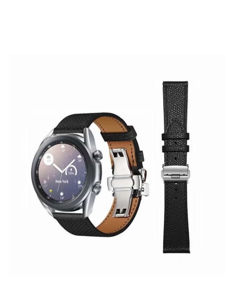 فيسوس Replacement Band For Samsung Galaxy Watch3 Black Lines 