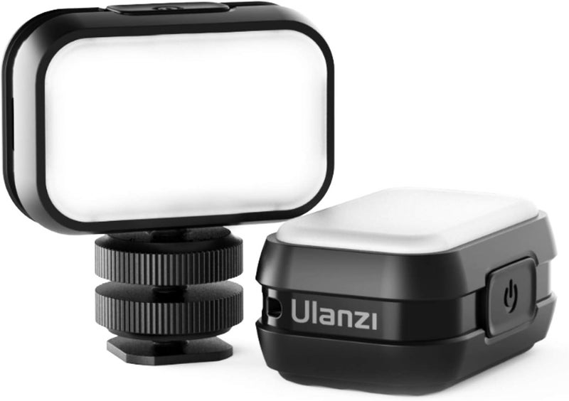 PICTRON ضوء LED VL28 لجهاز iPhone، ضوء كاميرا LED صغير، ضوء تعبئة قابل لإعادة الشحن 5600K 95+ يدوم طويلاً لكاميرا الحركة، DJI OSMO، الهاتف الذكي، سوني ZV-1، A7، RX100 VII - Image 1
