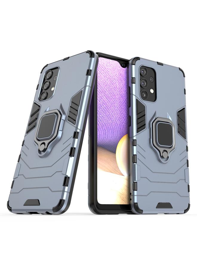 اس-توب جراب لهاتف Samsung Galaxy A32 4G PC + جراب واقٍ مقاوم للصدمات من مادة TPU مع حامل حلقي مغناطيسي - Image 2