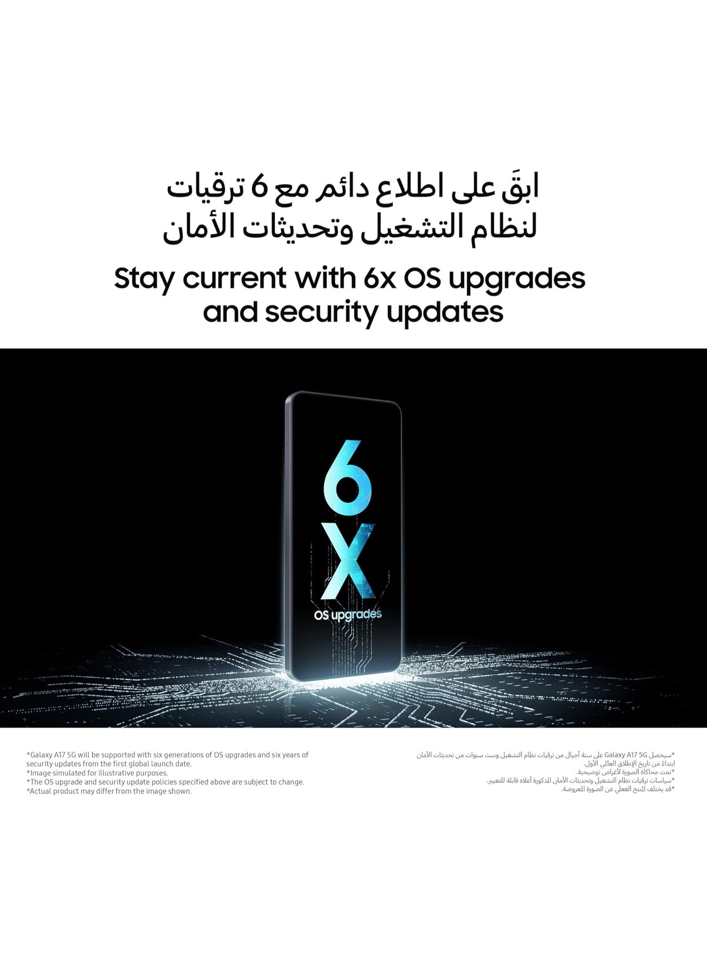Galaxy A17 5G Blue (8 GB RAM / 256 GB Storage) Android Smartphone | 6x OS Upgrades, Large Display, 50MP OIS Camera | International Version image 7