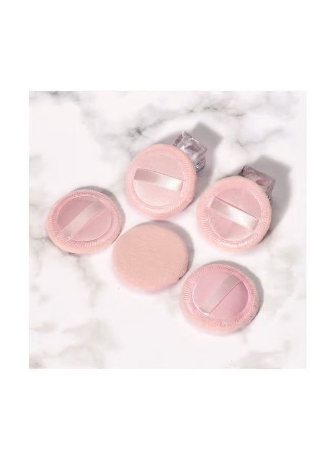 ORiTi 5-Piece Powder Puff Set Pink - Image 4
