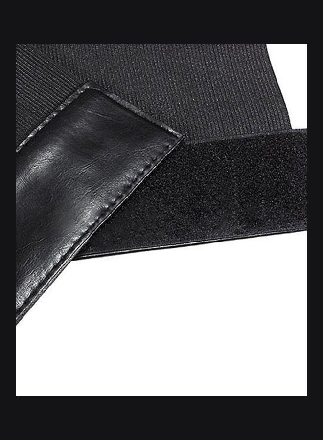 Wide Waist Black Waistband Belt Suitable for Daily Use and Outdoor Activities - Image 4