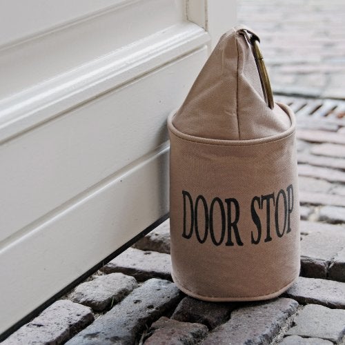 Esschert Design USA LH118 Fabric Doorstop with Ring, Brown - Image 2