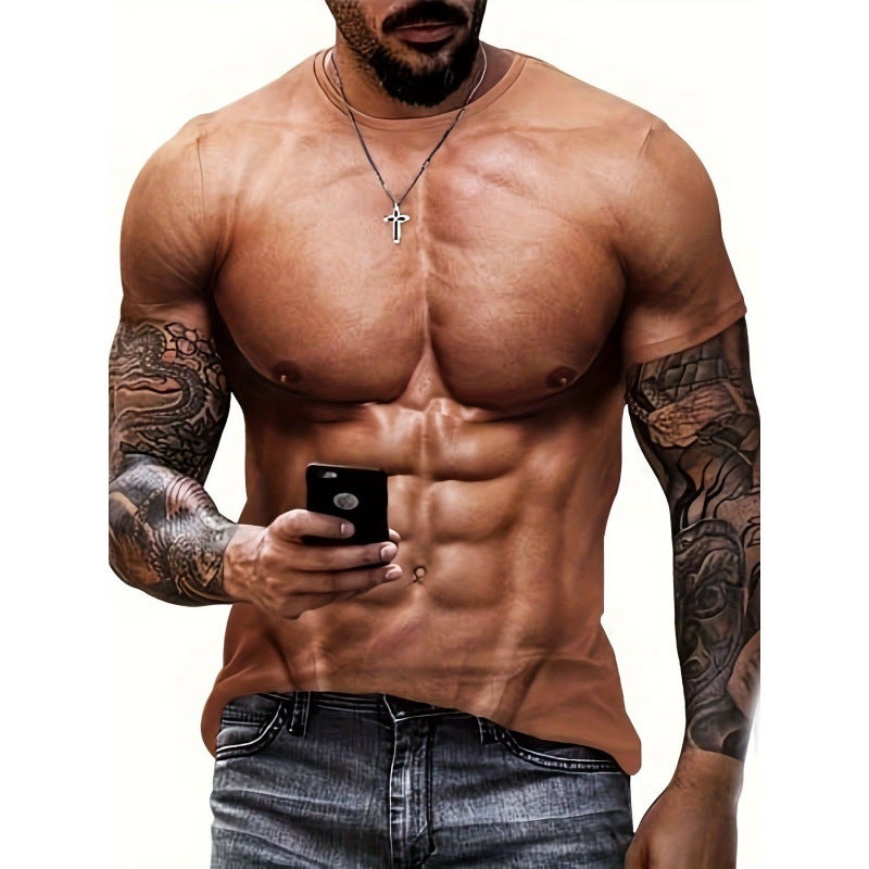 Sale Men'S Youth Sports Digital Printing 3Dt Shirt Short Sleeve - Image 1
