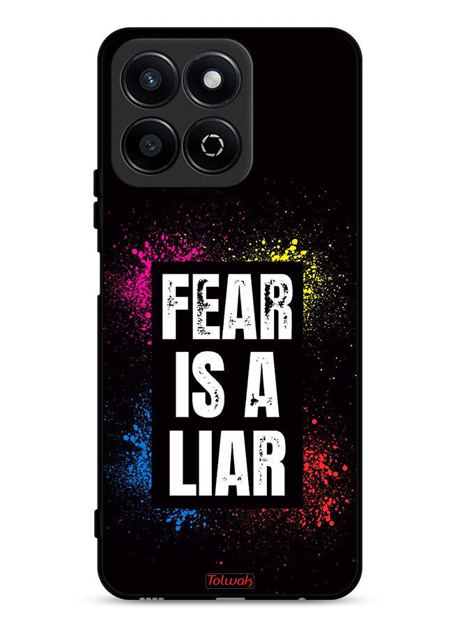 Tolwak Honor Play 60 Plus 5G Protective Case Cover Fear Is A Liar - Image 1