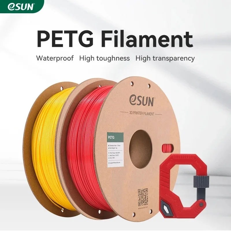 إي صن خيط طباعة PETG بقطر 1.75mm وبكرة 1 كجم مادة طباعة متينة للطابعات ثلاثية الأبعاد بألوان متعددة - Image 2