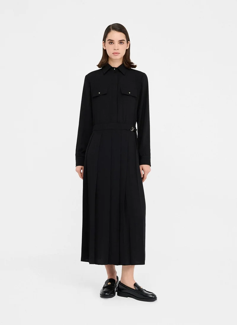 Liu Jo Long crepe dress