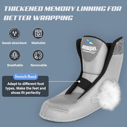 jaspo Hylux Professional Inline Unisexyouth Skates | ABEC-7 Bearings, 80mm 85A Wheels, Aluminium Frame, Hard Shell Boot | Speed Skating Roller Blades for Adults & Teens,White - Image 3