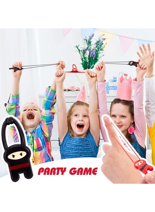 شيندل 40 قطعة من النينجا الطائر المرن من Shindel، ألعاب النينجا المقلاع المرنة المضحكة للأولاد والبنات، هدايا عيد ميلاد رائعة، هدايا حفلات، هدايا تبادل للفصل الدراسي للأعمار من 8 إلى 12 عامًا - Image 4