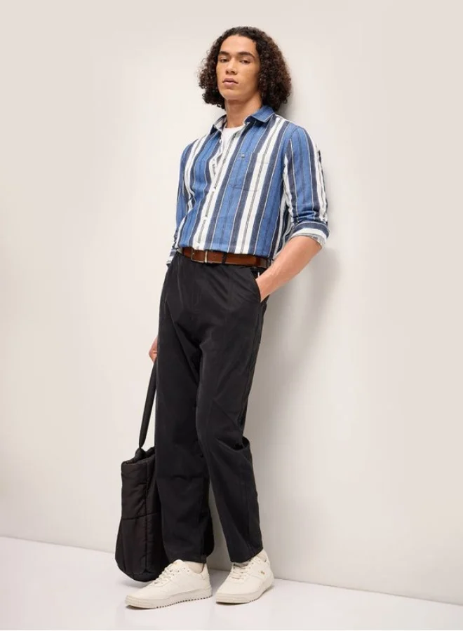 THE BEAR HOUSE Men's Shirt for Casual and Formal Wear | Classic Button-Down Style for Office, Daily Use, Travel, Events & All-Season Outfits | Versatile & Stylish Wardrobe Essential for Every Occasion