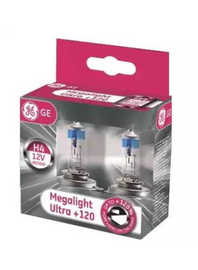 جي إي لمبة TU 50440SNU H4 MU120 E1 12V 60 / 55GE TWDP (مجموعة من 2 قطعة)   -  98241 - Image 2