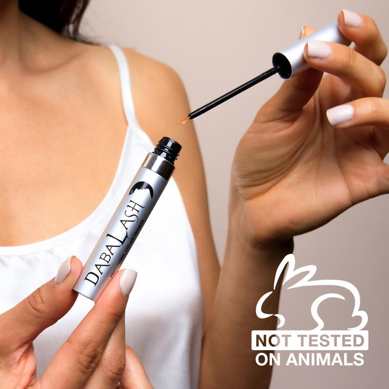 DABALASH Trio Combo â€“ Professional Eyelash & Brow Growth Serum 0.18 oz, Waterproof Mascara, 0.45 oz & Vegan Mascara, 0.3oz â€“ Promotes the Appearance of Naturally Longer, Fuller & Thicker Hair - Image 5