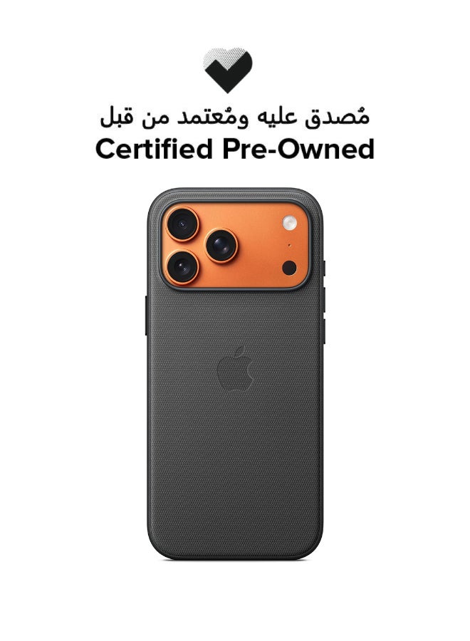 Apple Certified Pre Owned - iPhone 17 Pro Max TechWoven Case with MagSafe - Black - Image 1