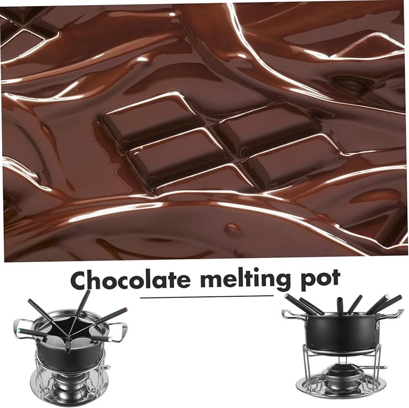 Raclette Cheese Melting Pot Chocolate Fountain Party Kitchen Tool - Image 5