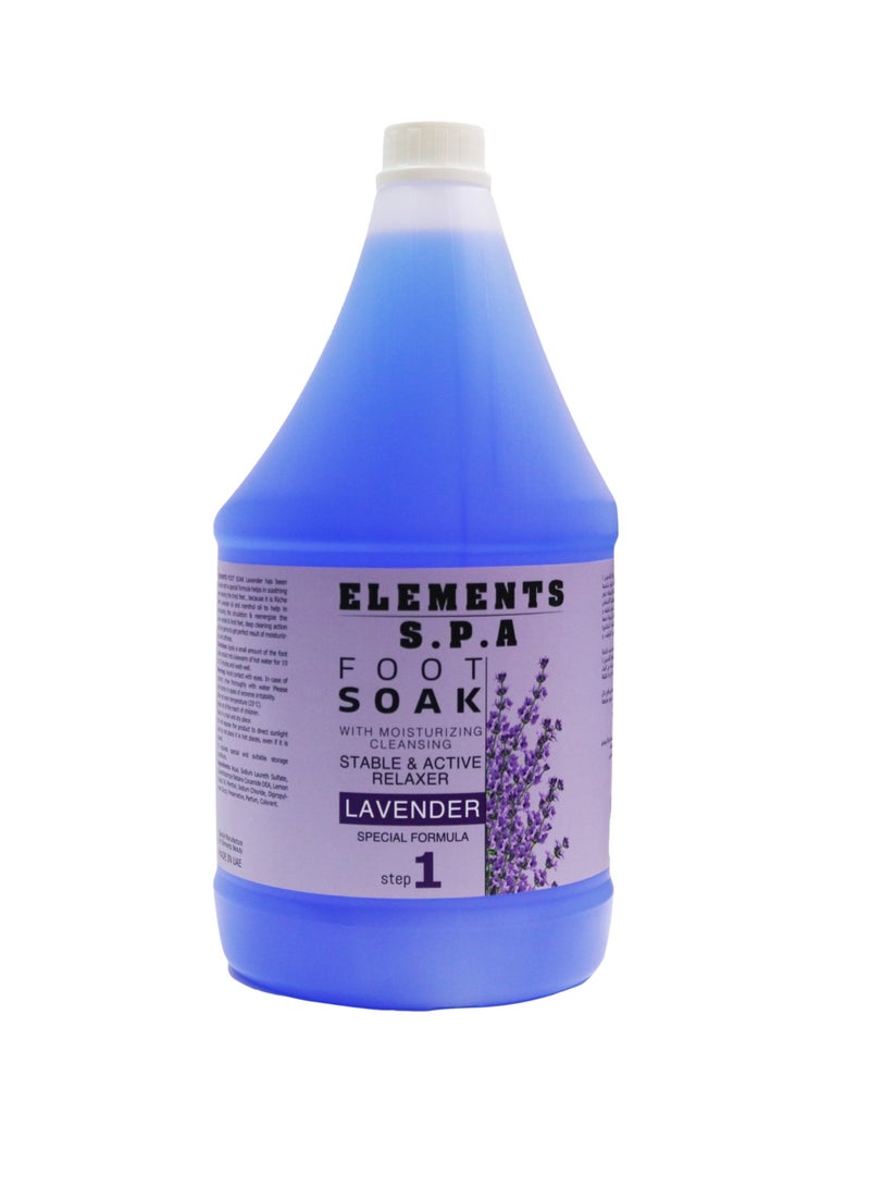 ELEMENTS FOOT SOAK 3.78LITERS